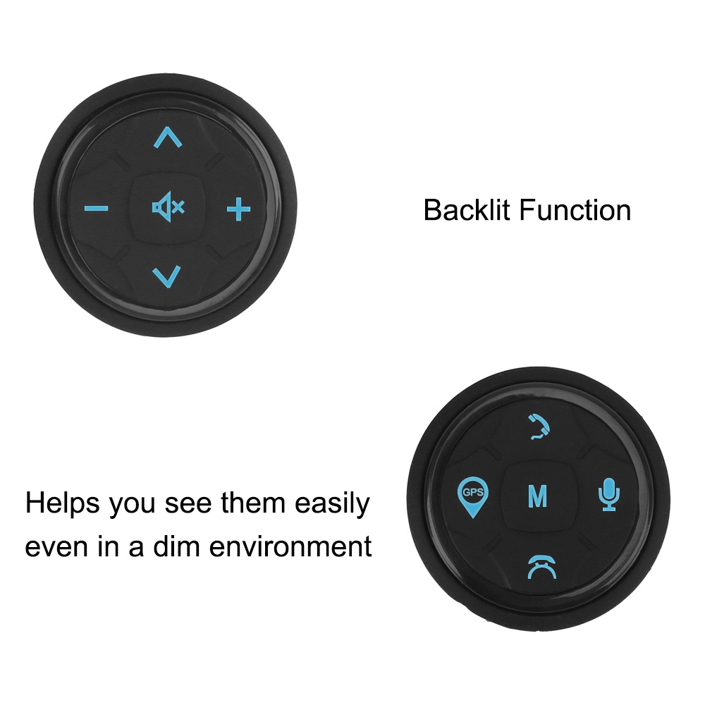 Music GPS Navigation Radio Remote Control Buttons 10 keys Wireless Car ...