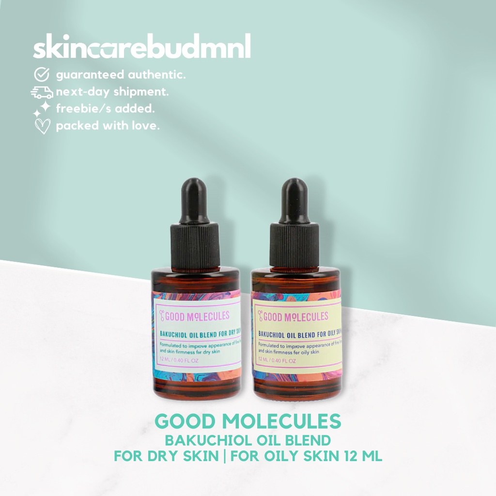 Good Molecules Bakuchiol Oil Blend for Dry Skin Oily Skin 12 ml by