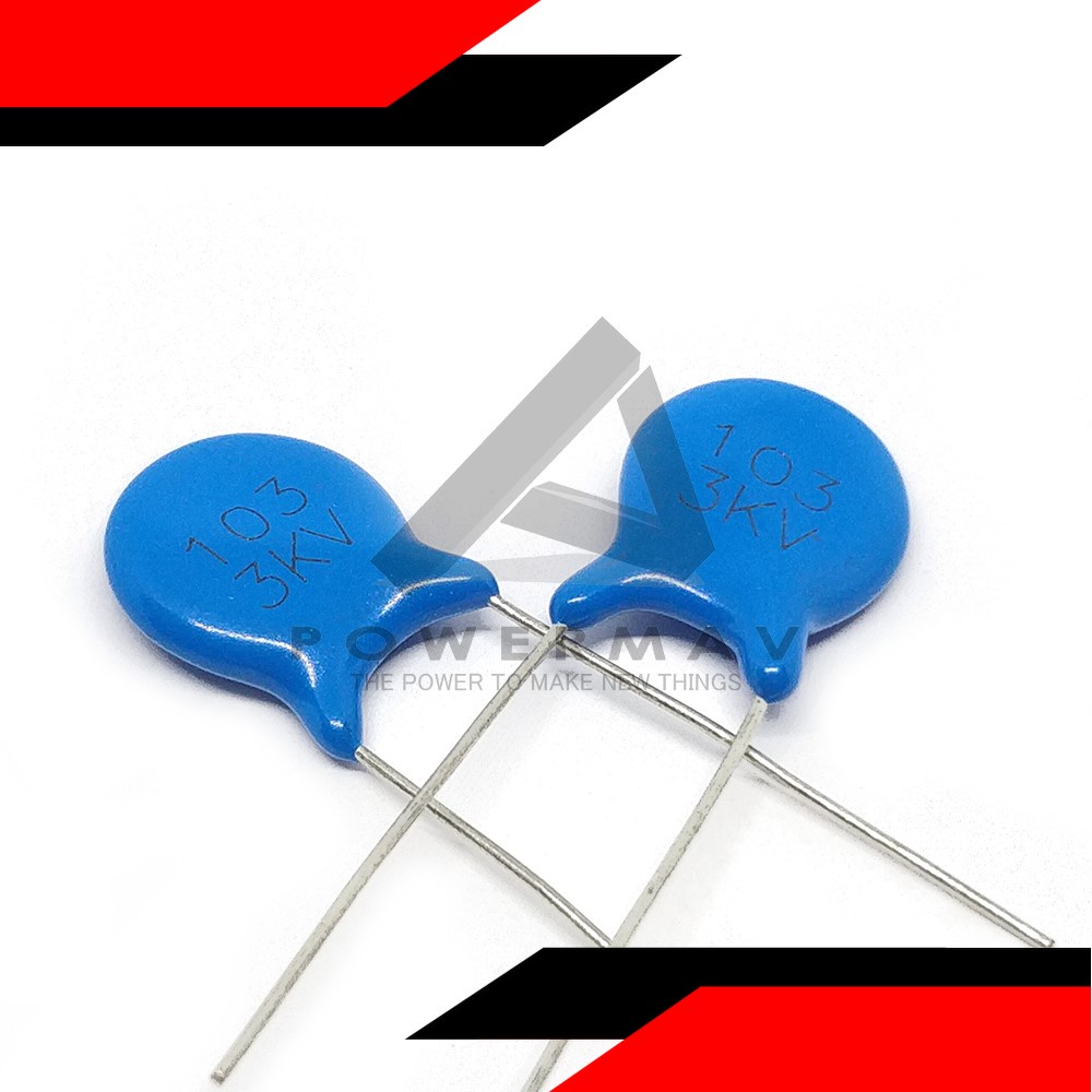 2pcs 10nf 3kv ceramic capacitor High Voltage 103m 10nF 103/3KV Ceramic ...
