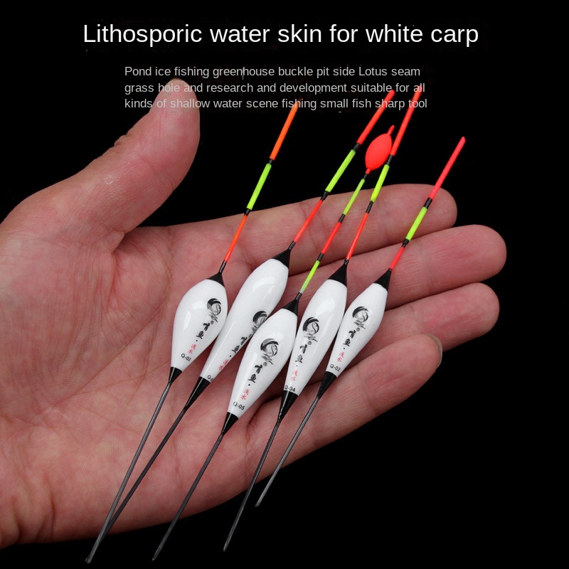 Short Tail Fish Float Shallow Water Float Crucian Carp Float Small Float Short Float Water Skin