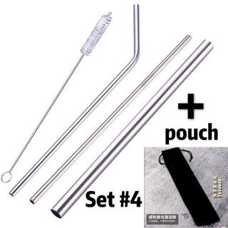 [18 PCS] New Heart Shape Metal Straws 304 Food Grade Stainless Steel, Bulk  Reusable Stainless Steel Straw Set with Cleaning Brushes for Tumblers