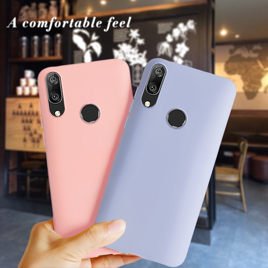 Custodia Trasparente LuluMain Per Huawei Y7 (2019) E Y7 Pro (2019) - Silicone TPU Ultrasottile Anti-Giallo