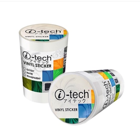 itech vinyl sticker ၹ ☁i-Tech Waterproof Printable Vinyl Sticker Roll ...
