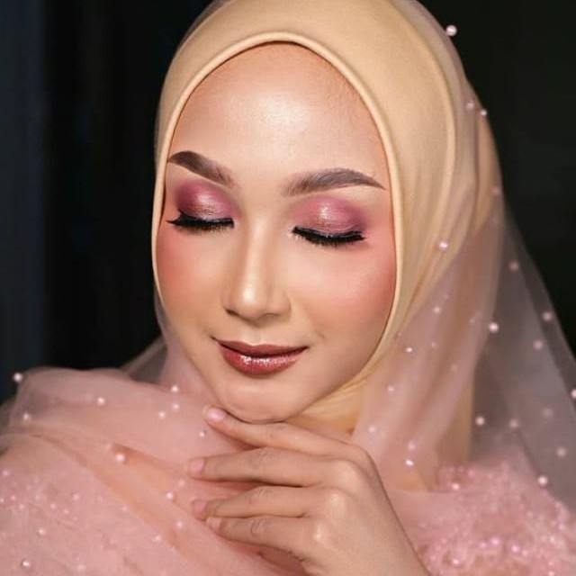 Veil Bridal Hijab Glitter Pearl Bridal Hijab PREMIUM / Glitter Pearl