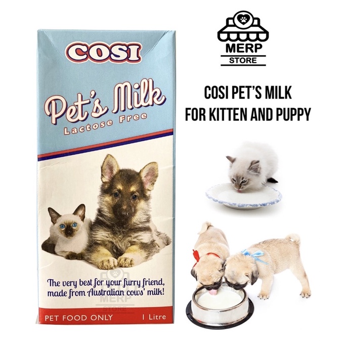 COSI Pet’s Milk 1Litro for Puppy and Kitten Shopee Philippines