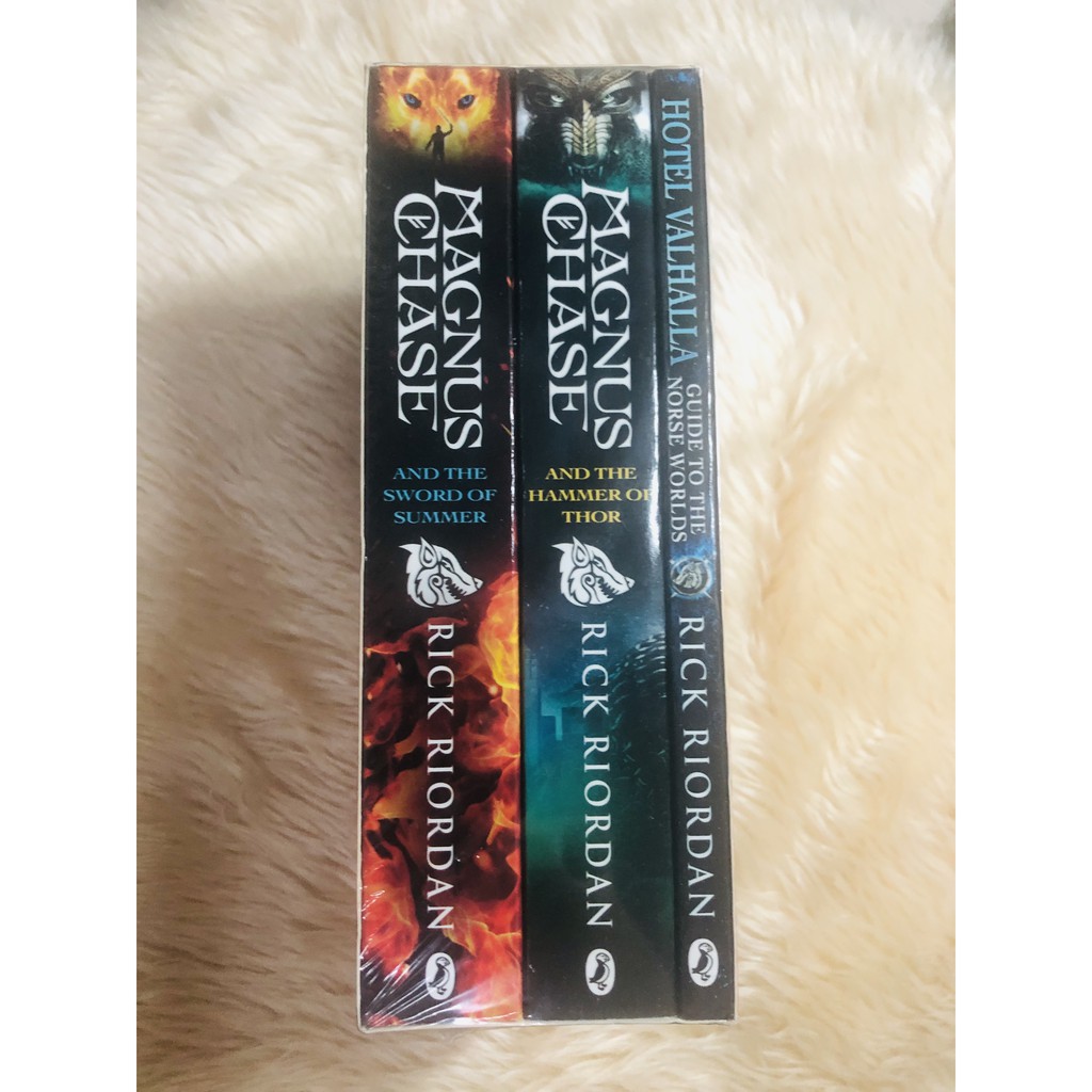 Magnus Chase Collection by Rick Riordan (Sword of Summer, Hammer of ...