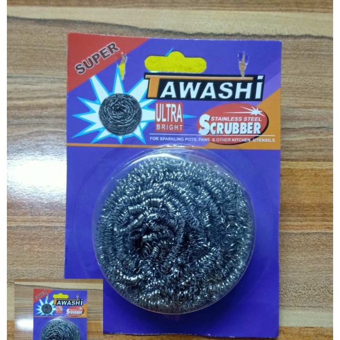 Tawashi Stainless Steel Wool Scrubber (3 pcs) Shopee Philippines