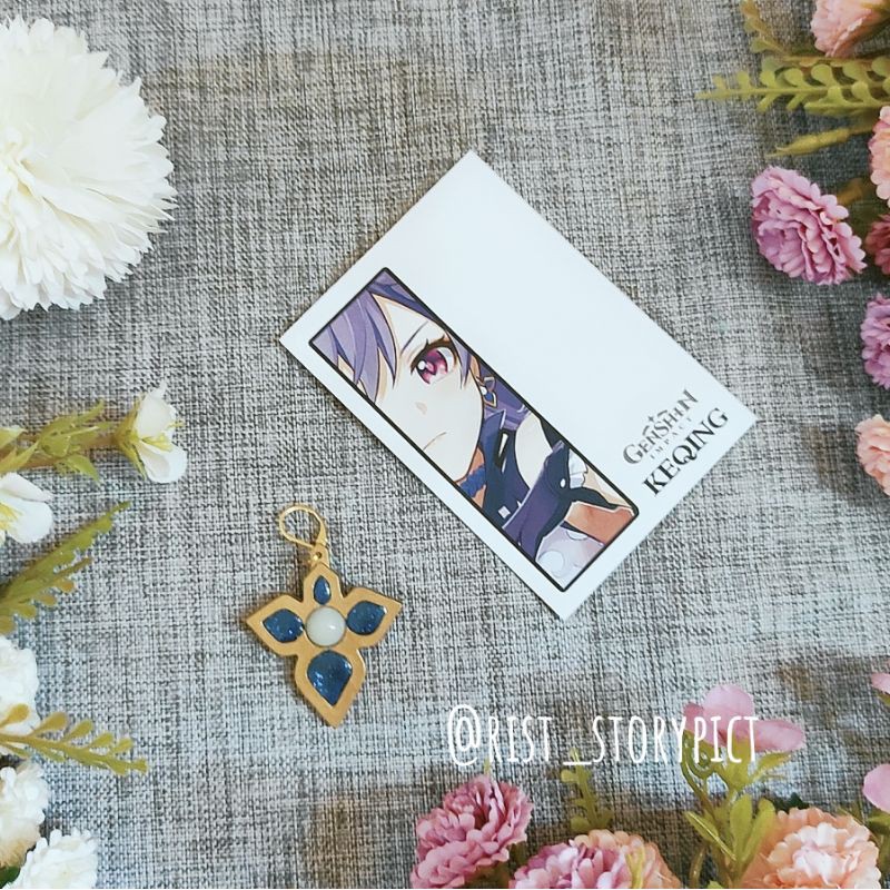 Genshin Impact Keqing Earrings Style (Glow in Dark) Shopee Philippines