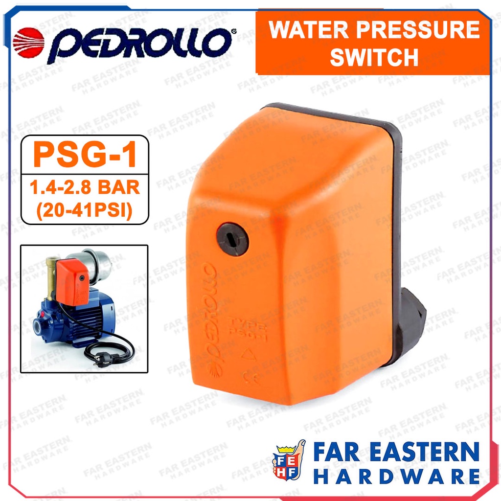 PEDROLLO Pressure Switch for Water Tank PSG1 Made in Italy Shopee