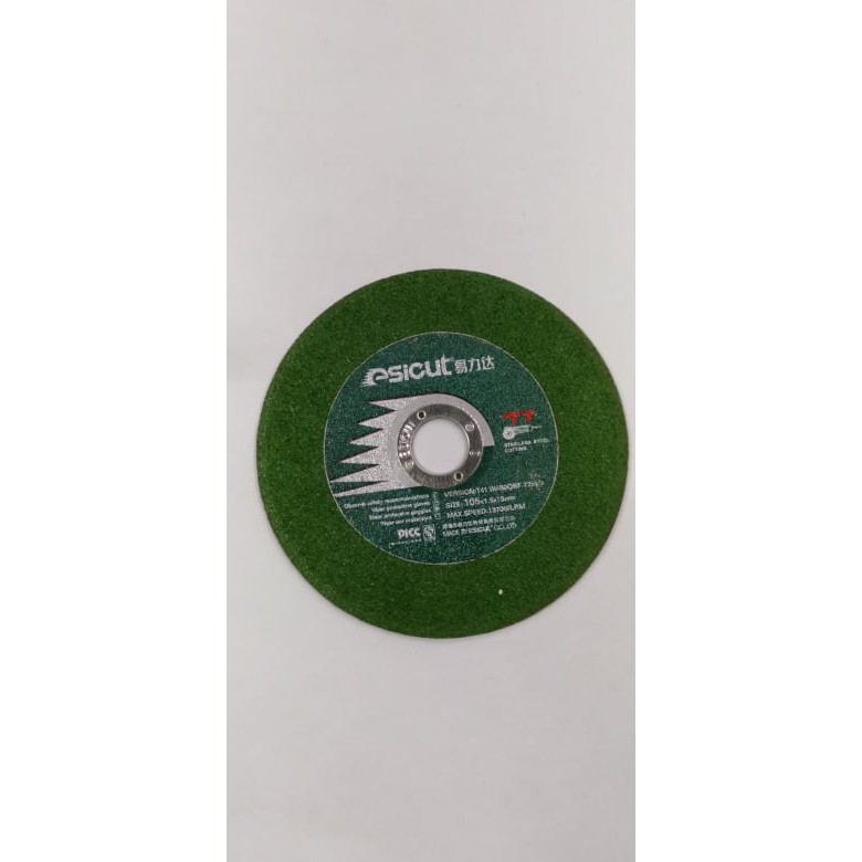 ESICUT CUTTING DISC 4INCH 105X1.2X16 GREEN INOX CUTTING | Shopee ...
