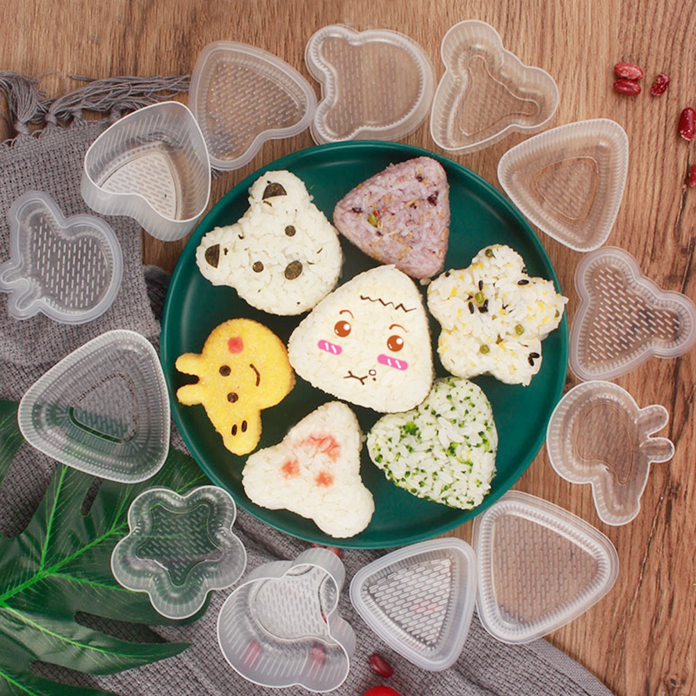 Diy Sushi Mold Rice Ball Food Sushi Maker Mold Japanese Kitchen Bento Accessorie