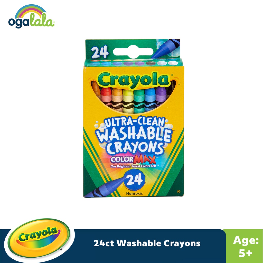 Crayola 24 ct Washable Crayons Shopee Philippines