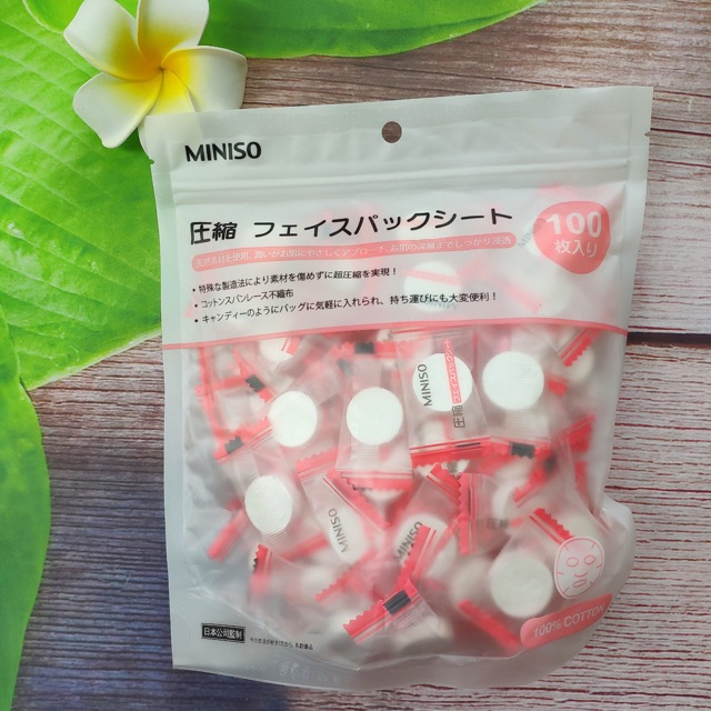 Odd 01 Japanese Miniso compressed mask | Shopee Philippines