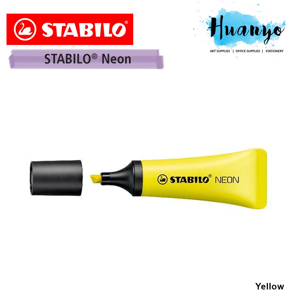 Stabilo Boss Neon Fluorescent Highlighter Textliner Pen (Per PCS/Net Value  Set of 3) [Toothpaste Tubular Design Body]
