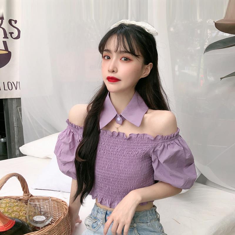 New Summer Fashion Women Shirt Sexy Lace Shirt See-through Casual