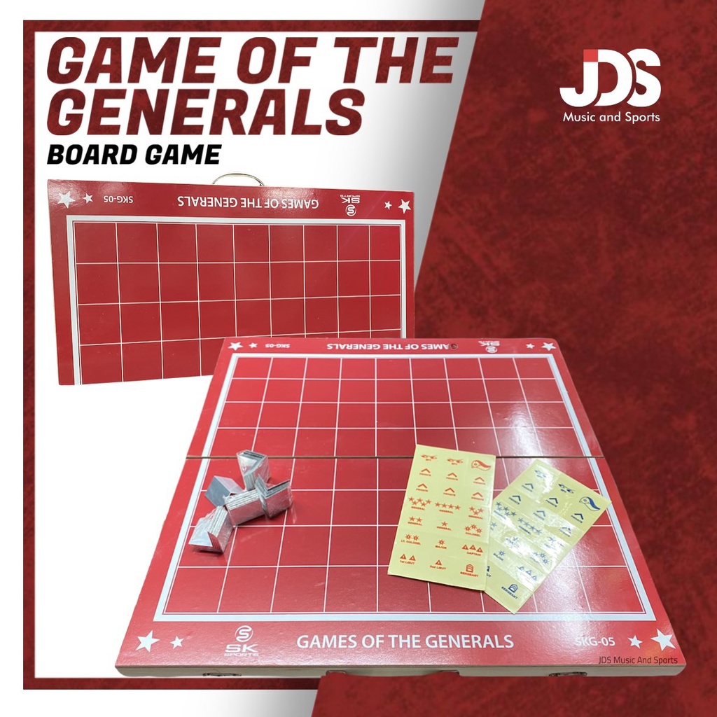 Junsd Game of The Generals Board Game Shopee Philippines