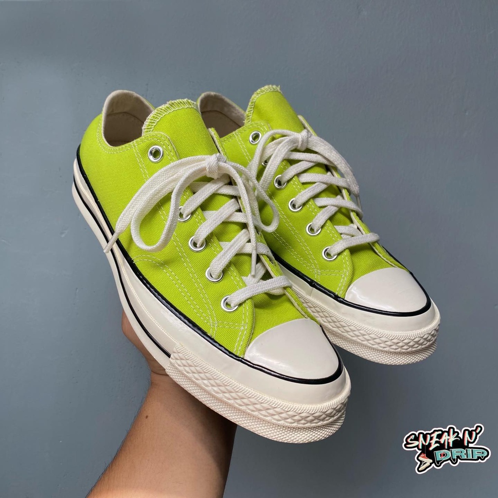 Lime cheap green chucks