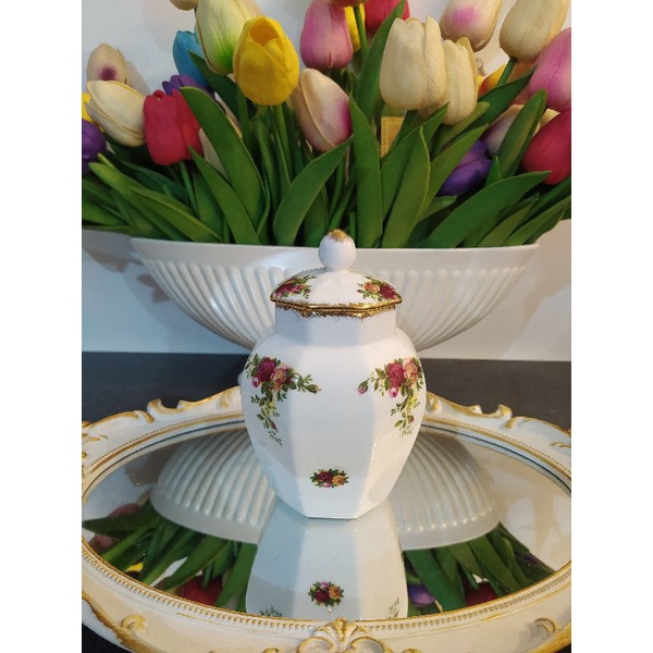 Royal Albert Old Country Roses Dorothy Pot and Ginger jar Shopee Philippines