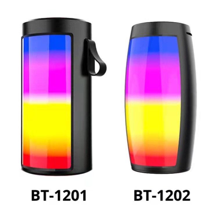 BT 1201/1202 Multicolor Luminous Portable Bluetooth Wireless Speaker ...