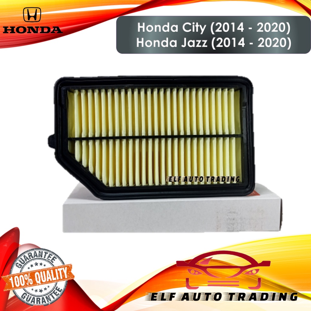 Engine Air Filter For Honda City 2014 2020 Honda Jazz 2014 2020 Shopee Philippines