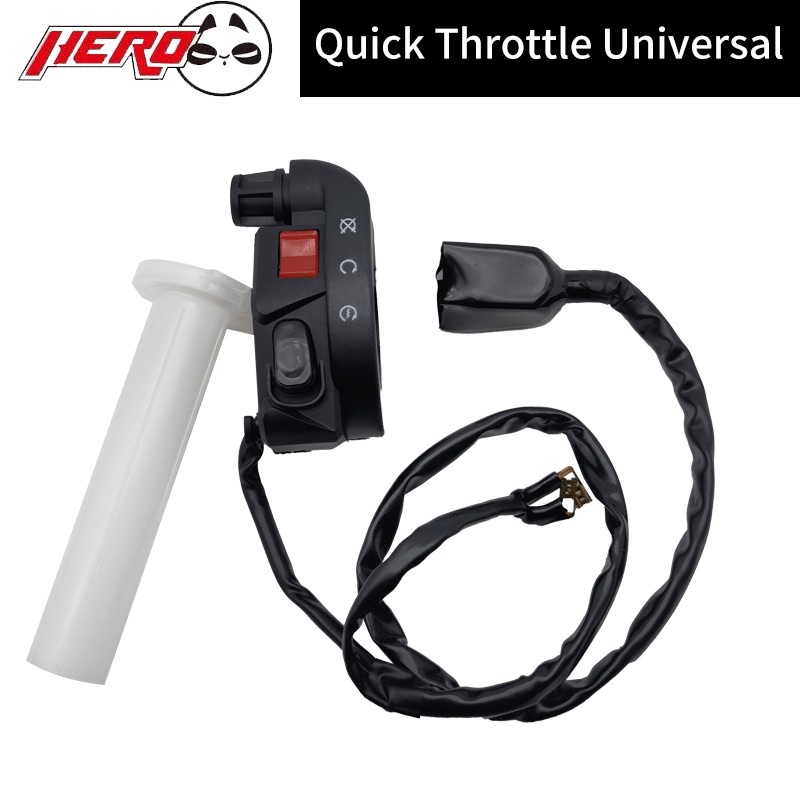 Domino Quick Throttle SET With Switch Universal Shopee Philippines