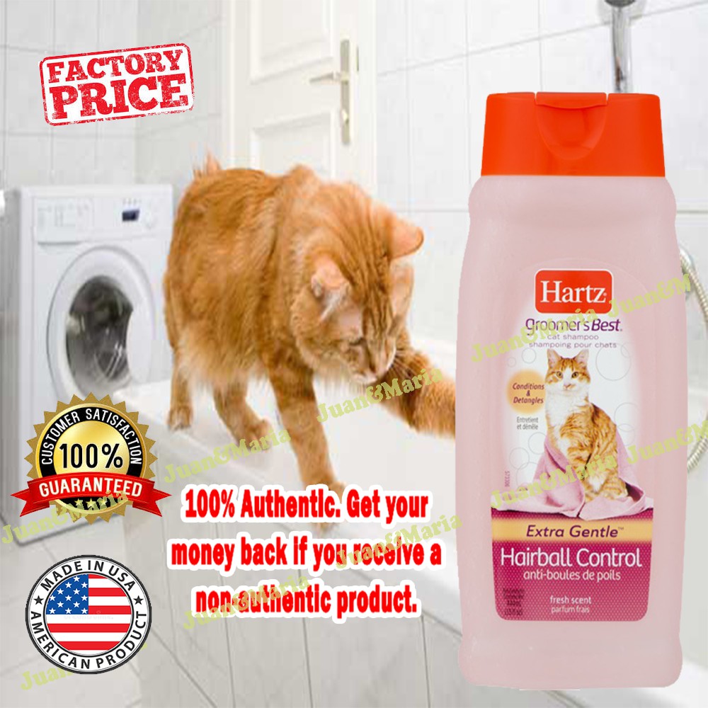 Hartz sales cat shampoo