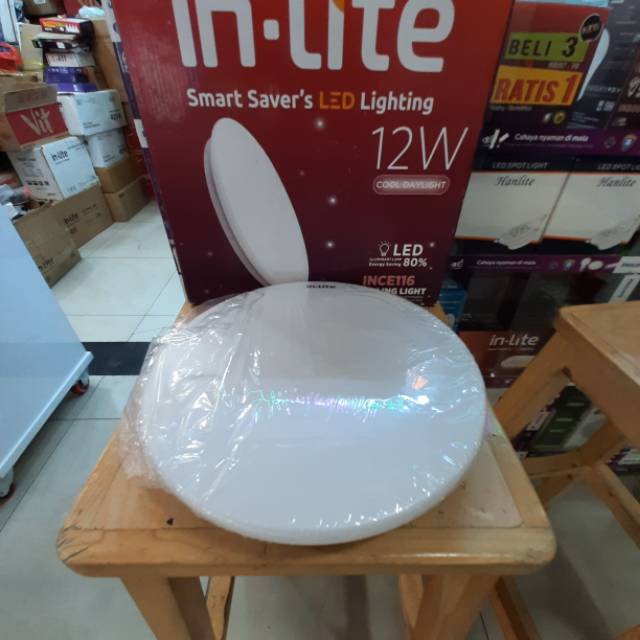 Led ceiling light Beret Lights IN LITE INLITE IN-LITE 12w | Shopee ...