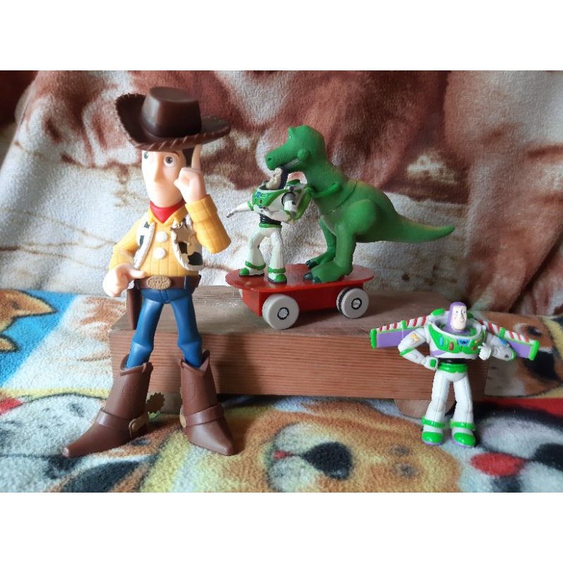 CLEARANCE SALE! Disney Toy Story Collectibles Woody Buzz Rex Shopee