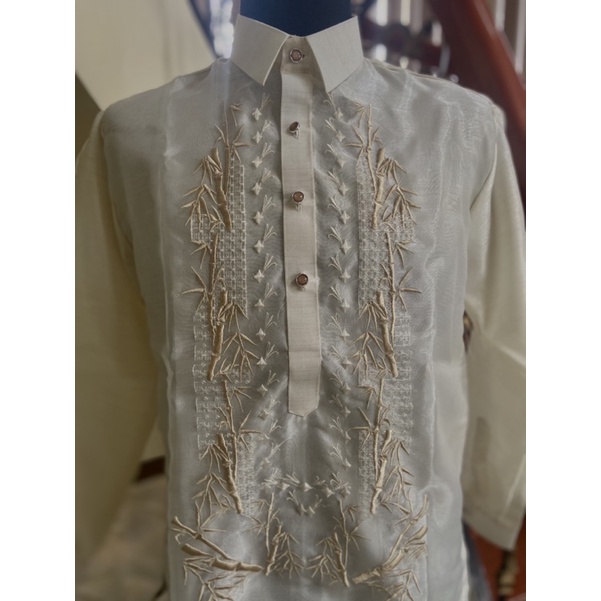 High Quality Modern Barong Tagalog for Men (Pinya Organsa w/ lining ...