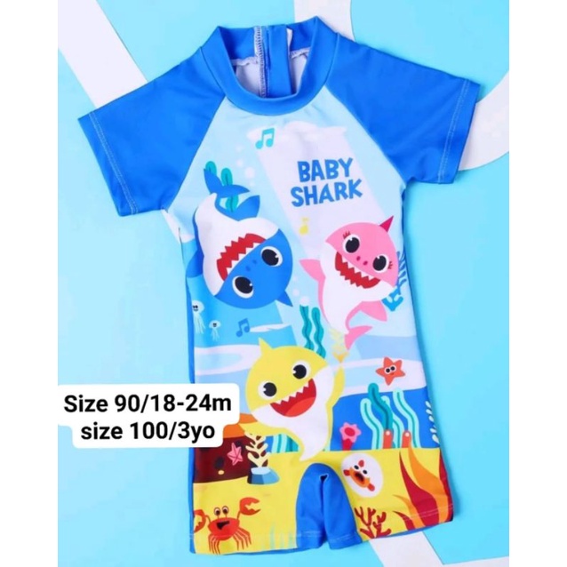 Angelsjj KIDS BOY SWIMWEAR TODDLER SWIMWEAR BABY BOY SHARK SWIMWEAR