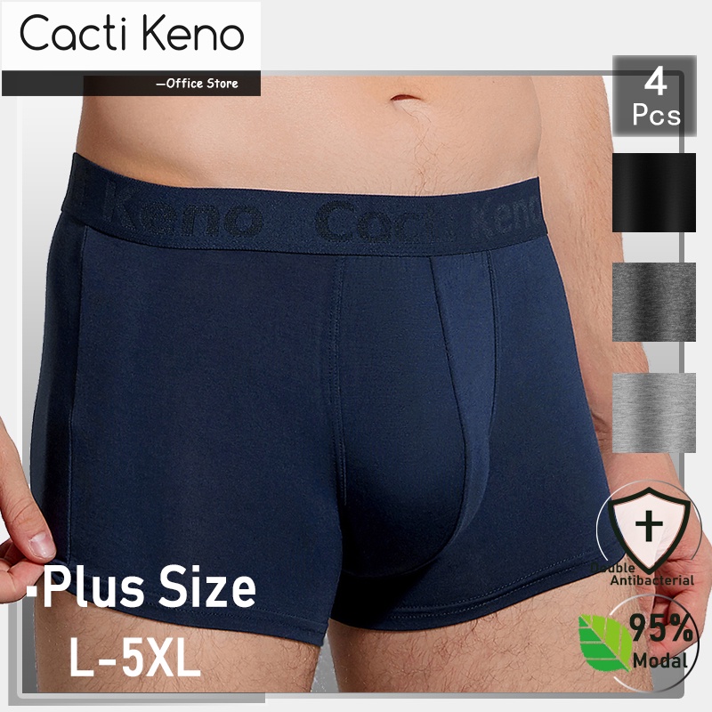 Cacti Keno Adult Men's boxer briefs 4 in 1 Men's Modal Underwear men's ...