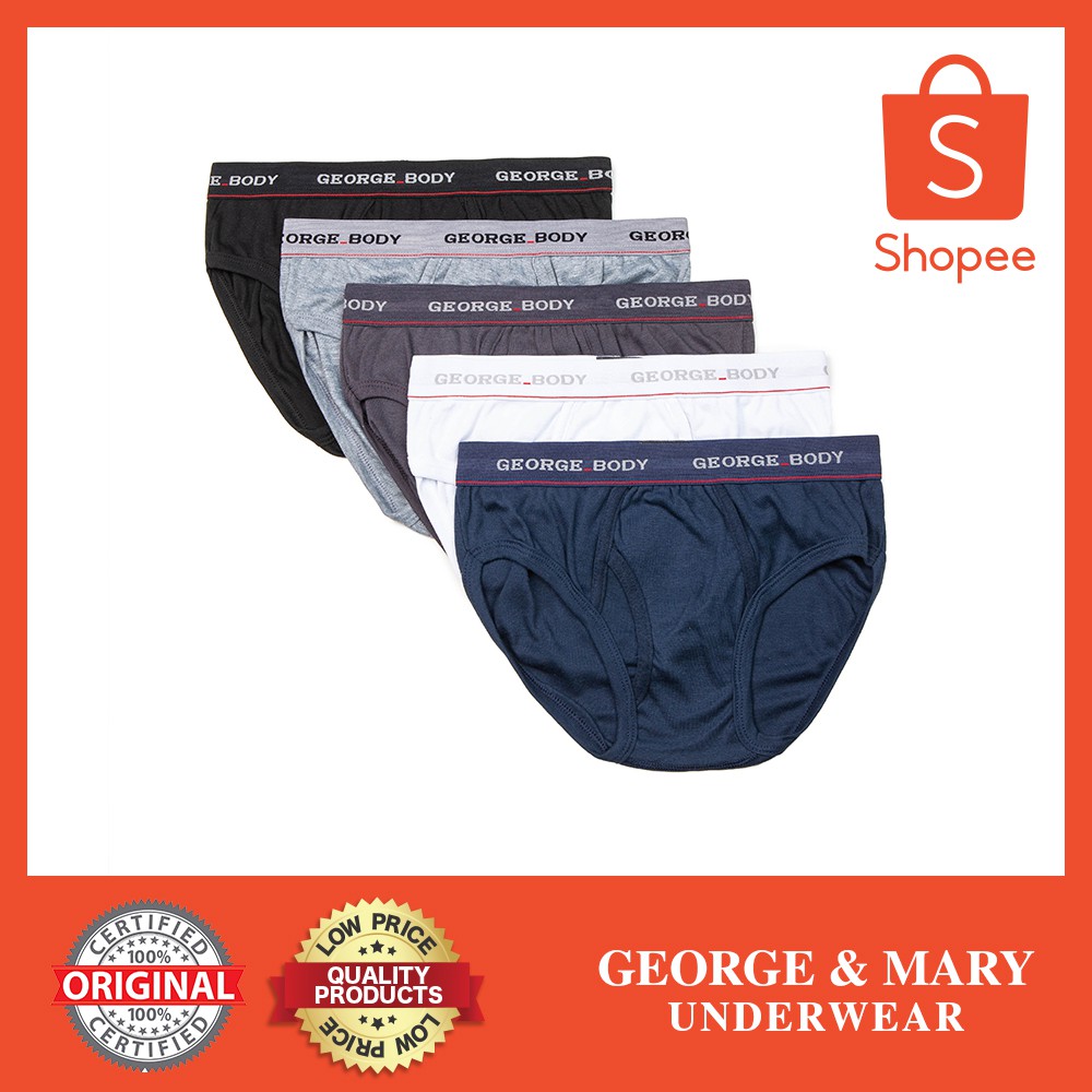 8806 GEORGE Men s Brief 3in1 Shopee Philippines