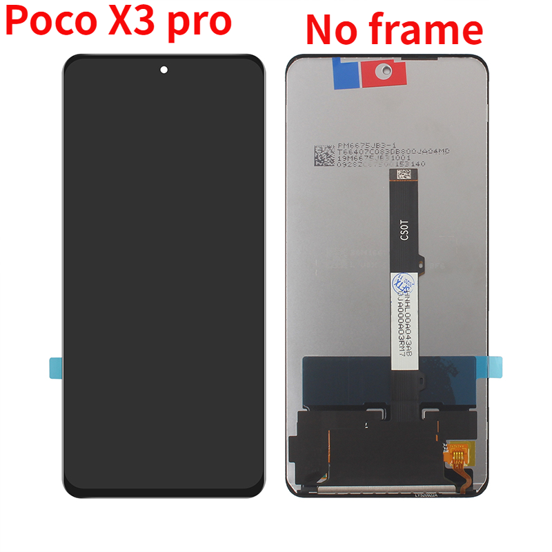 Schermo Touch Poco X3 Pro M2102J20SG Vetro Nero ARSSLY Per Xiaomi Poco ...