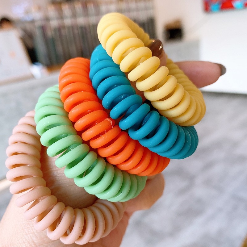 Spiral Hair Ties, Coil Hair Ties, Phone Cord Hair Ties, Hair Coils