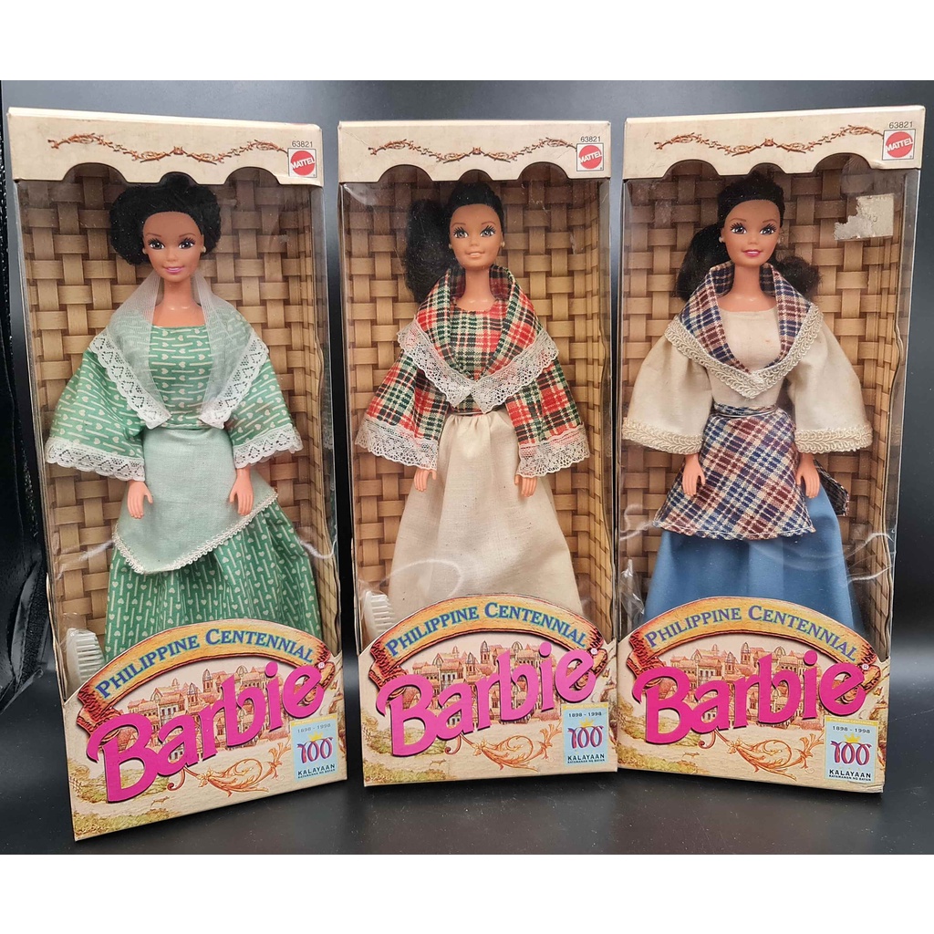 Philippine Centennial Barbie several variants