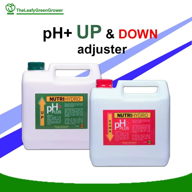 NutritHydro PH UP & DOWN Adjuster 4 Liters | For Hydroponics And Soil ...