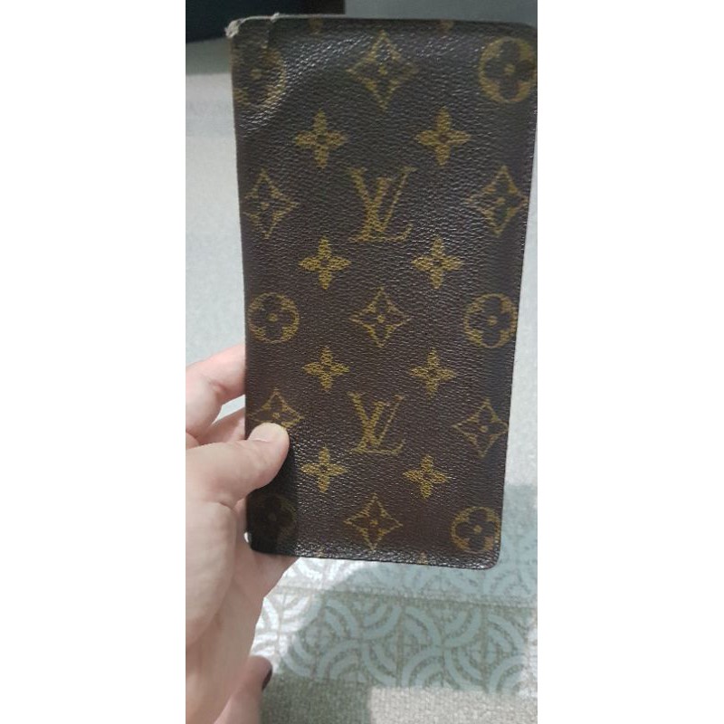 Louis Vuitton Monogram Long Bifold Check Wallet