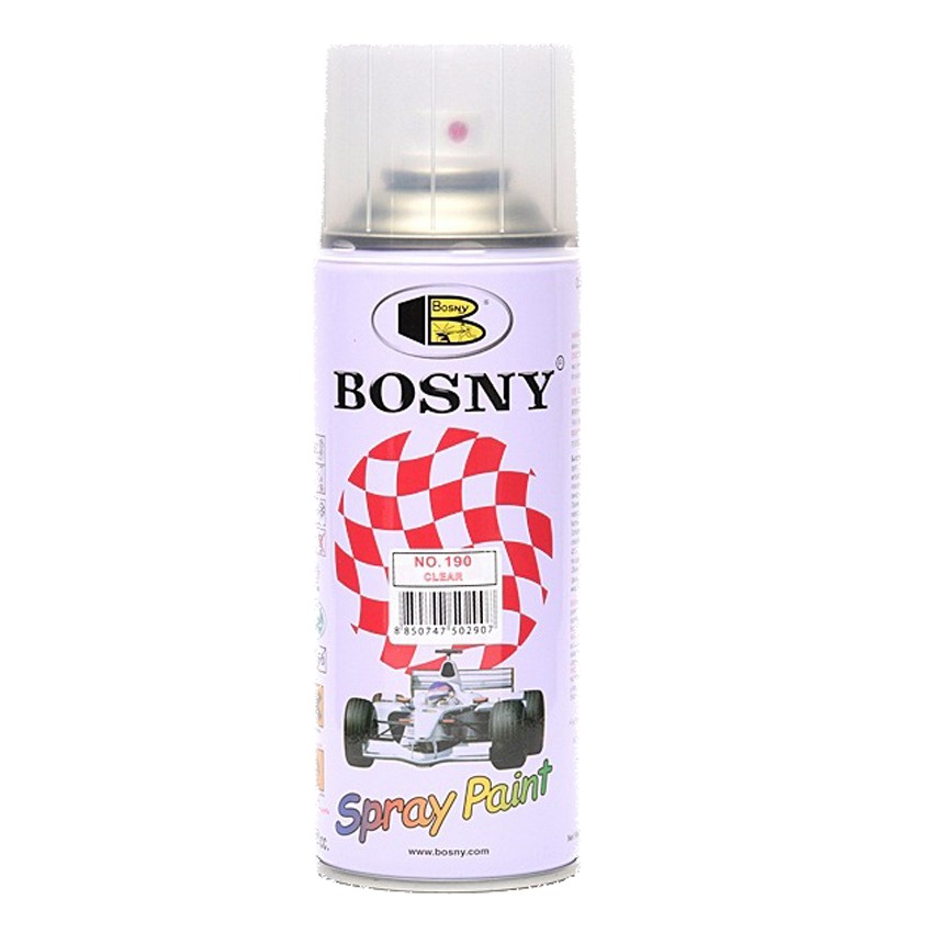 Bosny Spray Paint 190 Clear Gloss Lacquer Shopee Philippines