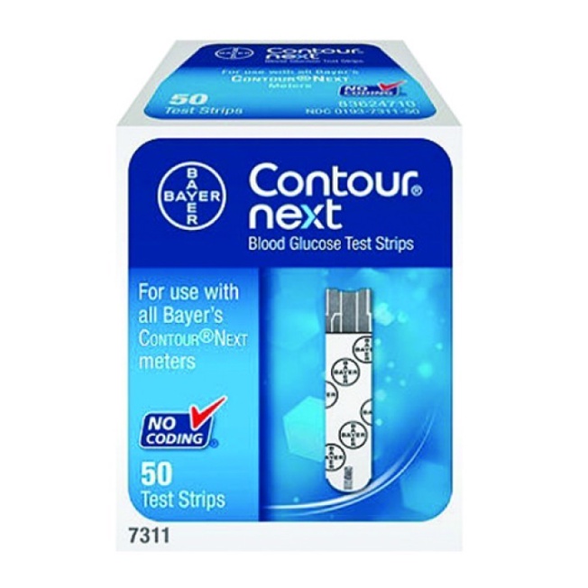 Contour Next Blood Glucose Test Strips 50Count Shopee Philippines