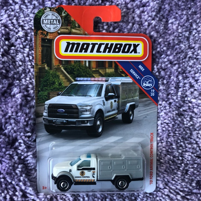 Matchbox animal control store truck