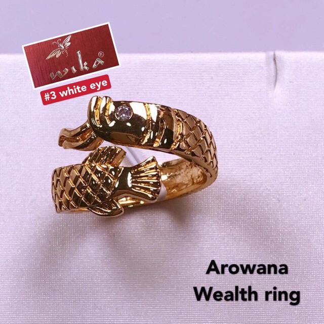 Wika) arowana fish wealth ring Shopee Philippines