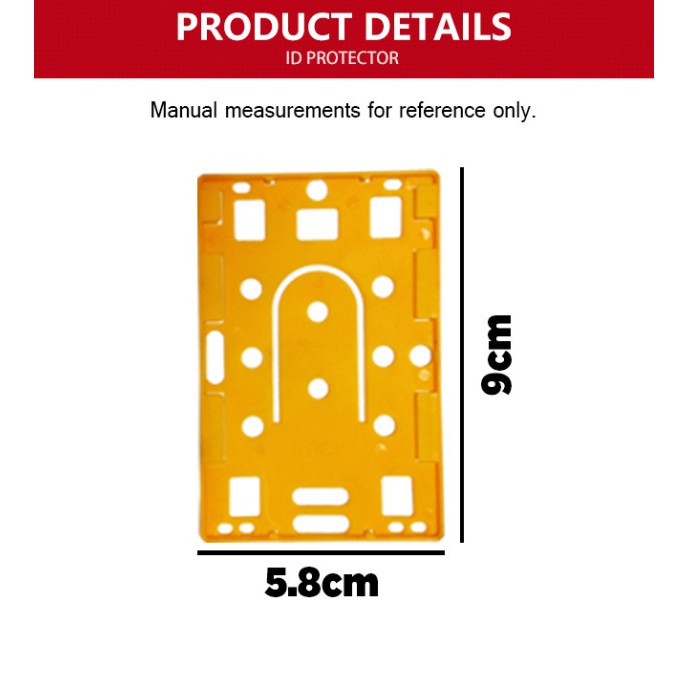 Ordinary ID Protector Holder 5.8 x 9cm - 25pcs per pack | Shopee ...
