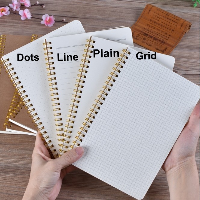 A5/B5 notebook grid / dot/ blank / line 100 pages 1pcs | Shopee Philippines