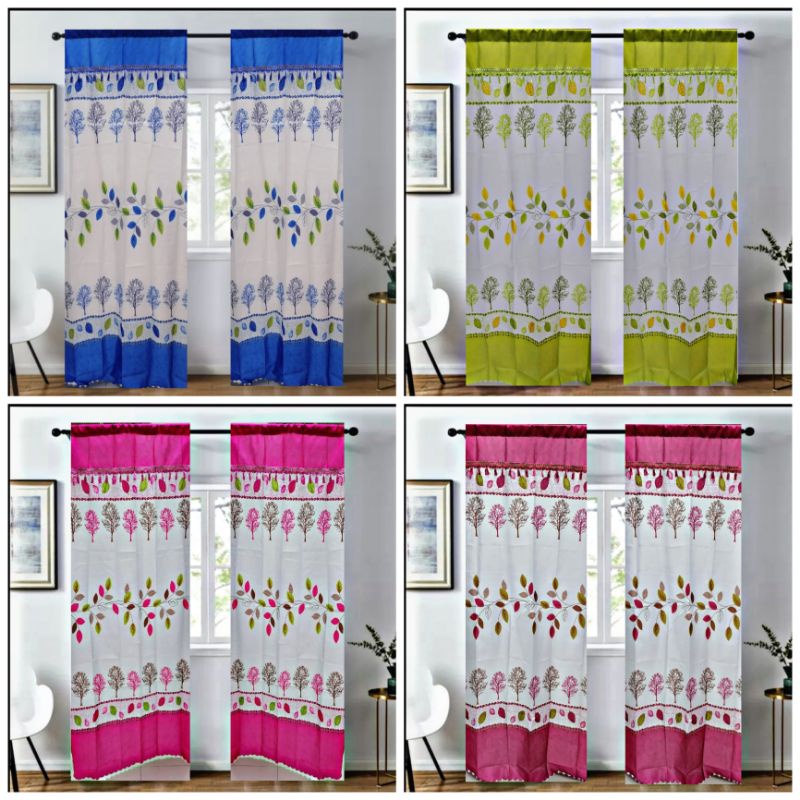 Sheering Curtain Good Quality Simple Curtain Without Ring kurtina ...