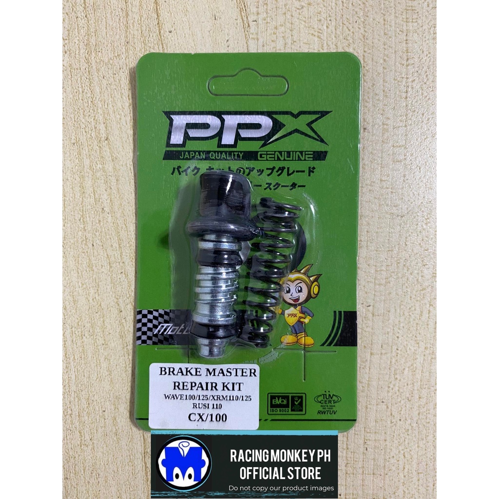 Brake Master Repair Kit (Wave100/Wave125/Xrm125/Xrm110/Rusi110) PPX ...