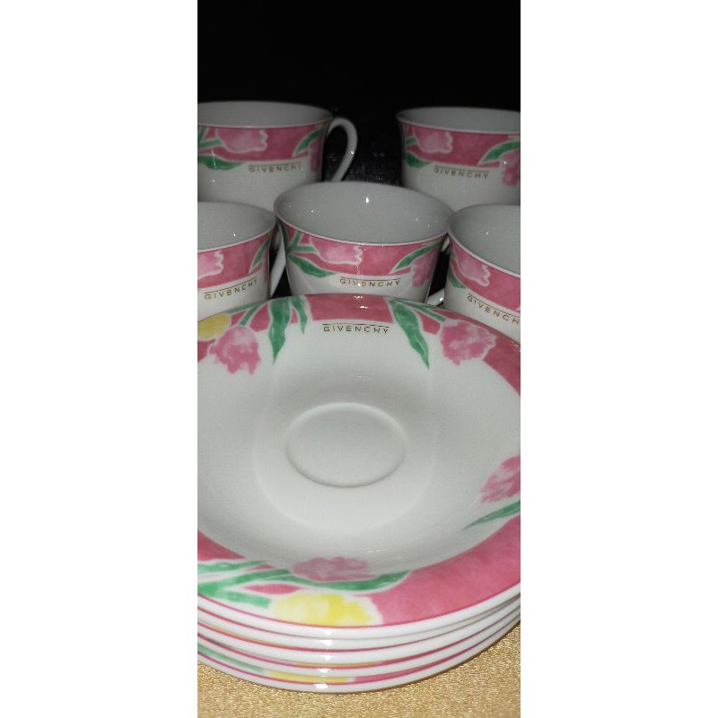 Tea Cup set Givenchy Shopee Philippines