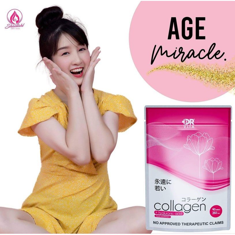 Solo Pack Dr. Vita. Collagen W/ Hyaluronic Acid AntiAging Skin Bones