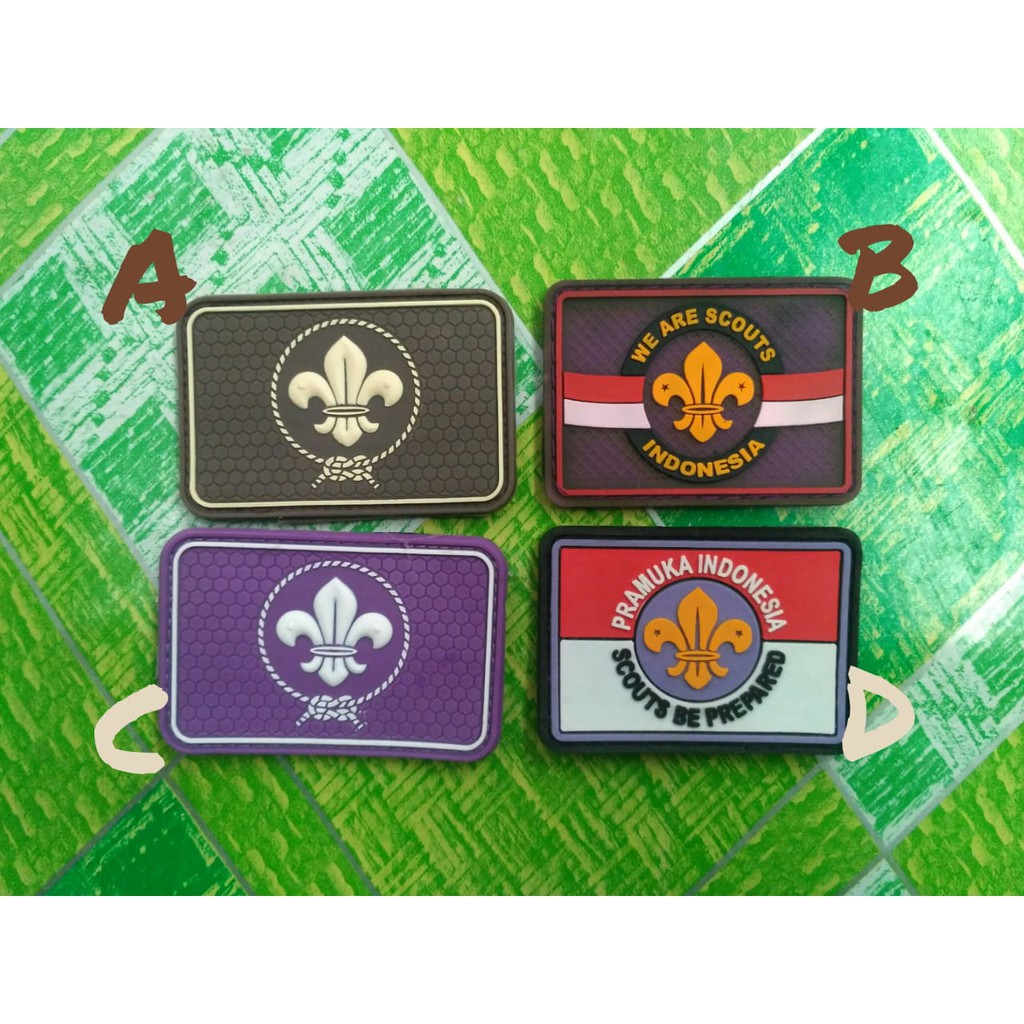 Velcro Scout Rubber Scout Scout Patch Rubber Scout Tactical Scout