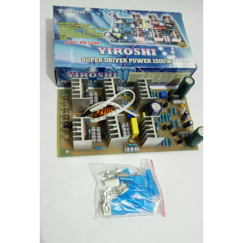 Yiroshi 1500w power amplifier driver Kit type PD1500 | Shopee Philippines