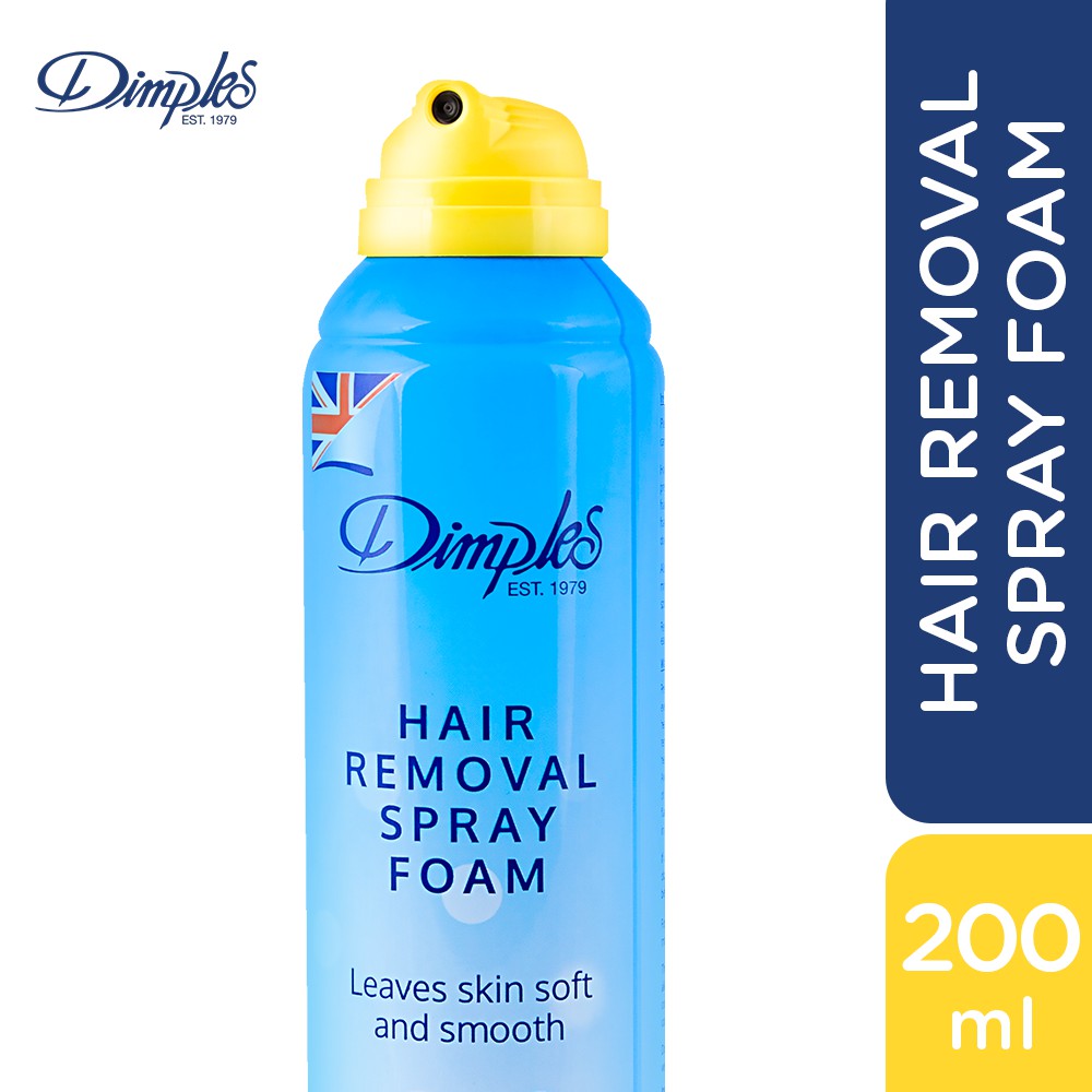 Dimples Hair Removal Spray Foam Lemon 200ml | Shopee Philippines